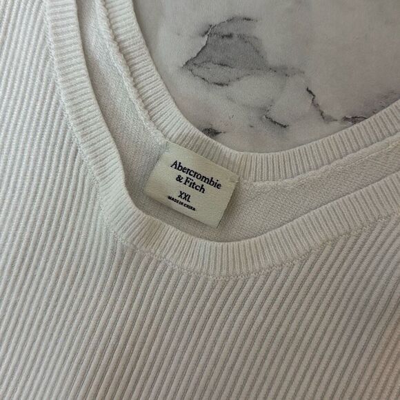 Abercrombie & Fitch Rib Knit Tank Bodysuit XXL - Picture 4 of 5